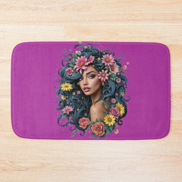 Item preview, Enchanted Bloom Woman Portrait designed and sold by TheGaliyaStudio.