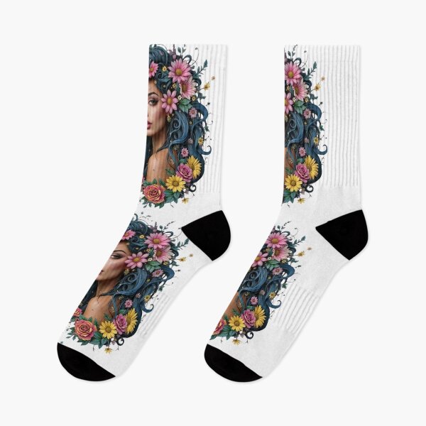 Item preview, Enchanted Bloom Woman Portrait designed and sold by TheGaliyaStudio.