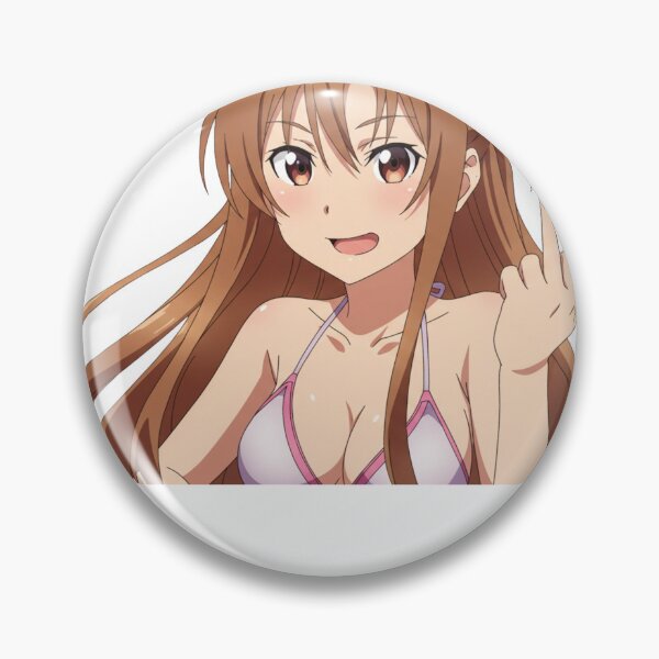 Artikelvorschau, Anime Waifu Mittelfinger - Asuna entworfen und verkauft von Kuroi Pixel.