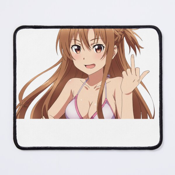 Item preview, Anime Waifu Middle Finger - Asuna designed and sold by Kuroi Pixel.