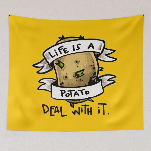 Item preview, Life is a potato. designed and sold by dead82.