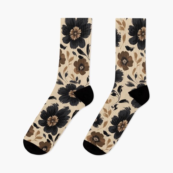Item preview, Elegant Floral Leopard Print Pattern designed and sold by Maryam Gulamova.
