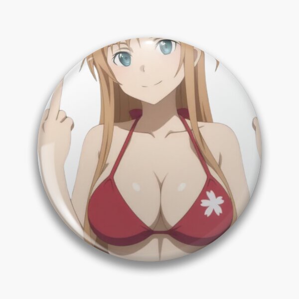 Item preview, Anime Waifu Asuna - Middle Finger designed and sold by Kuroi Pixel.