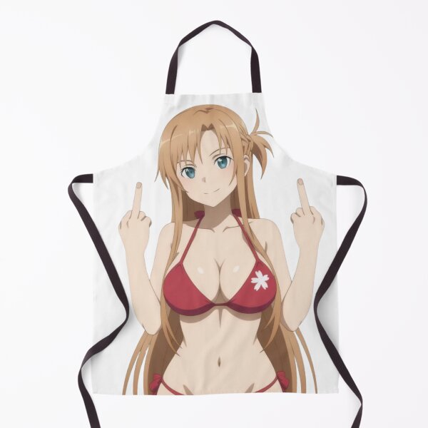 Item preview, Anime Waifu Asuna - Middle Finger designed and sold by Kuroi Pixel.