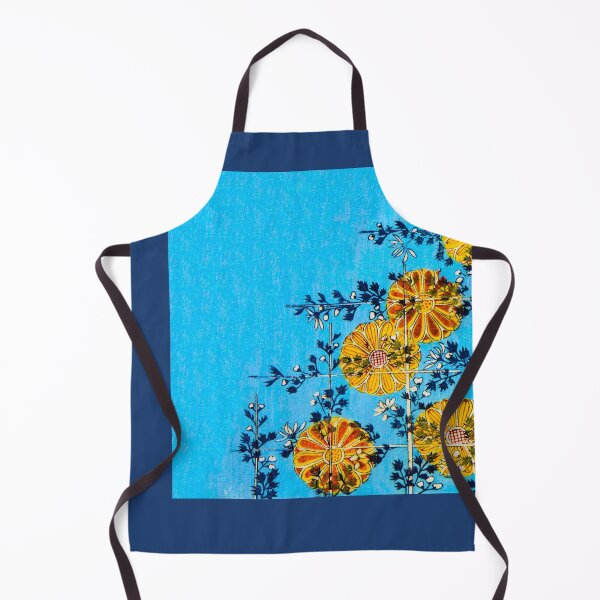 Item preview, Golden Blossoms on Sky Blue designed and sold by WheelieGdArt.