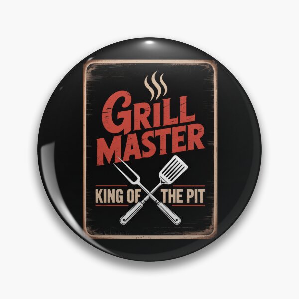 Item preview, Grill Master King of the Pit designed and sold by Enea Kelo.