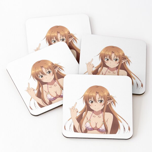 Item preview, Anime Middle Finger - SAO WAIFU designed and sold by Kuroi Pixel.