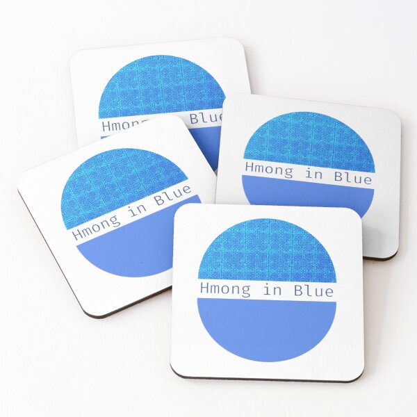 Item preview, Hmong in Blue – Tribal Textile Pattern Inspired by Nature & Heritage designed and sold by PimTribe.