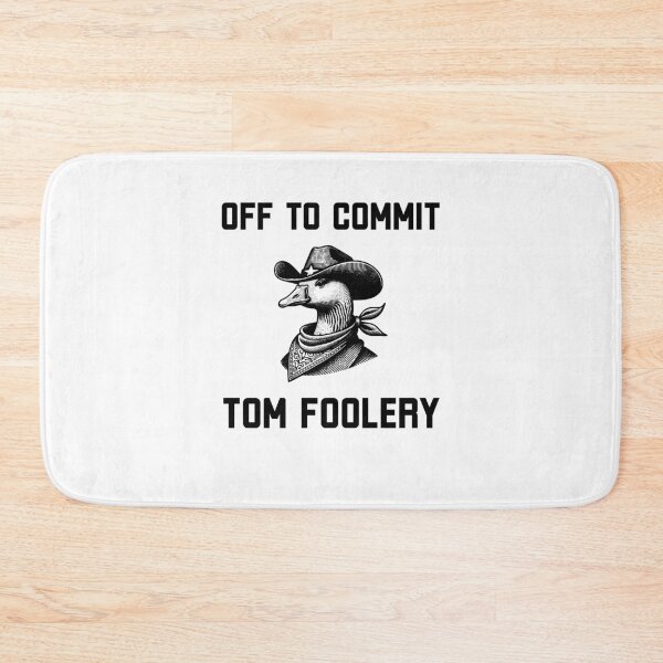 Item preview, Off to Commit Tom Foolery Funny Mischief Cowboy Goose designed and sold by snowry.