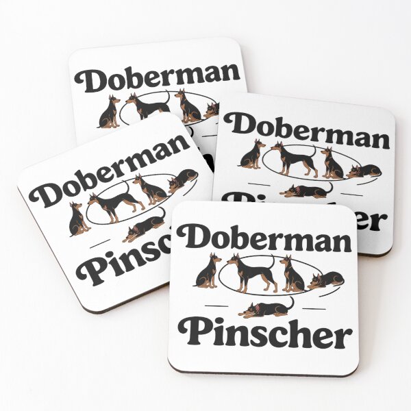 Item preview, Doberman Pinscher with Doberman Pinscher designed and sold by forget45studio.