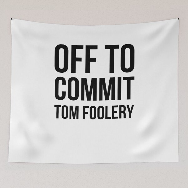 Item preview, Off to Commit Tom Foolery Funny Mischief humor designed and sold by snowry.