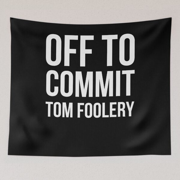 Item preview, Off to Commit Tom Foolery Funny Mischief humor joke designed and sold by snowry.