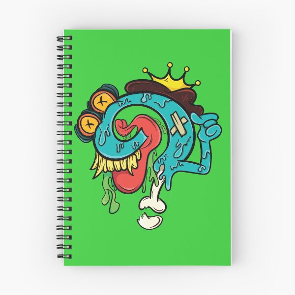 Item preview, Trippy Graffiti Monster – Psychedelic Street Art Poster designed and sold by Cosmodoody.