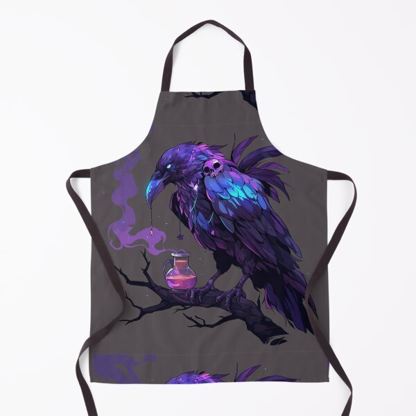 Item preview, Glowing raven designed and sold by MendaciousMina.