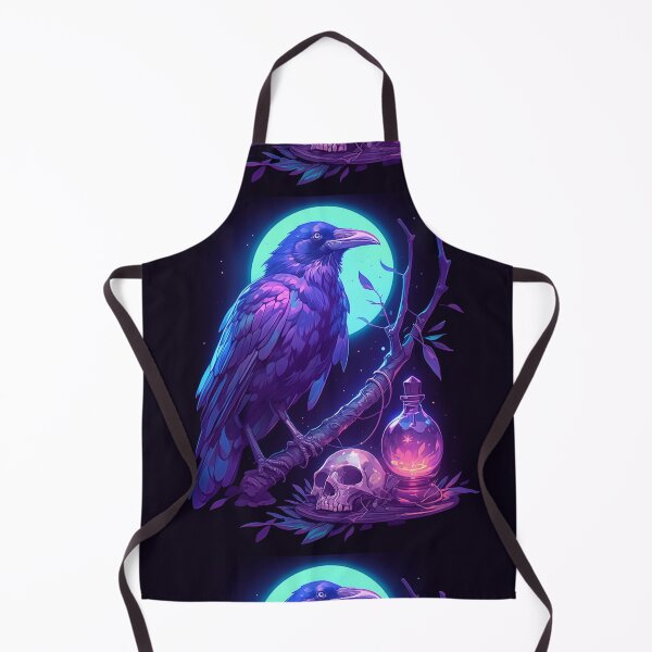 Item preview, Glowing raven designed and sold by MendaciousMina.