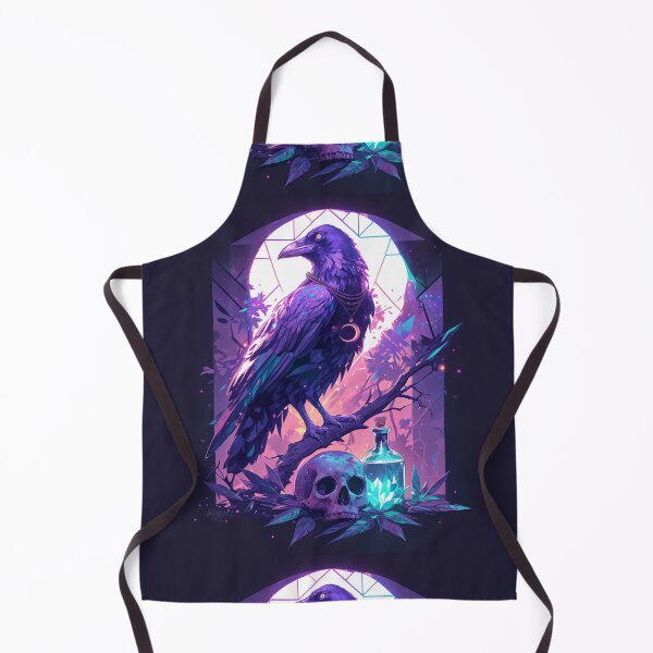 Item preview, Glowing raven designed and sold by MendaciousMina.