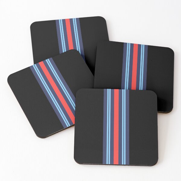 Item preview, Martini Racing Stripe Black designed and sold by ElseWorldDesign.