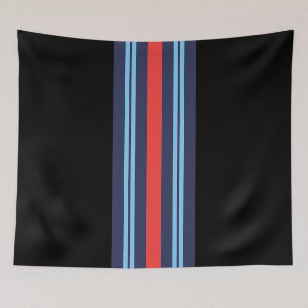 Item preview, Martini Racing Stripe Black designed and sold by ElseWorldDesign.
