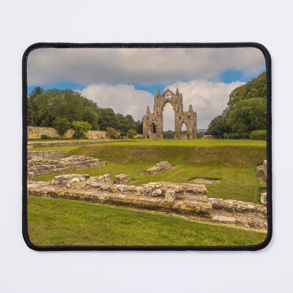 Item preview, Gisborough Priory with a dramatic cloudy sky. designed and sold by bailey-cooper.