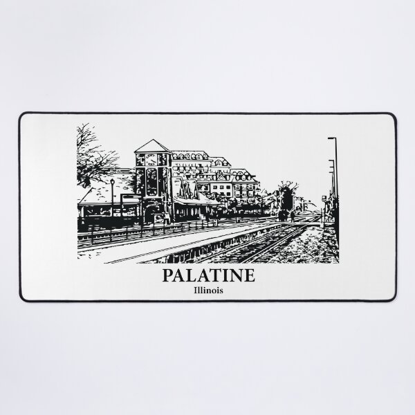 Item preview, Palatine - Illinois designed and sold by Lakeric Cityscapes.