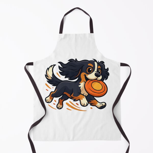 Item preview, Playful Cavalier King Charles – Cartoon Frisbee designed and sold by IDBPG.