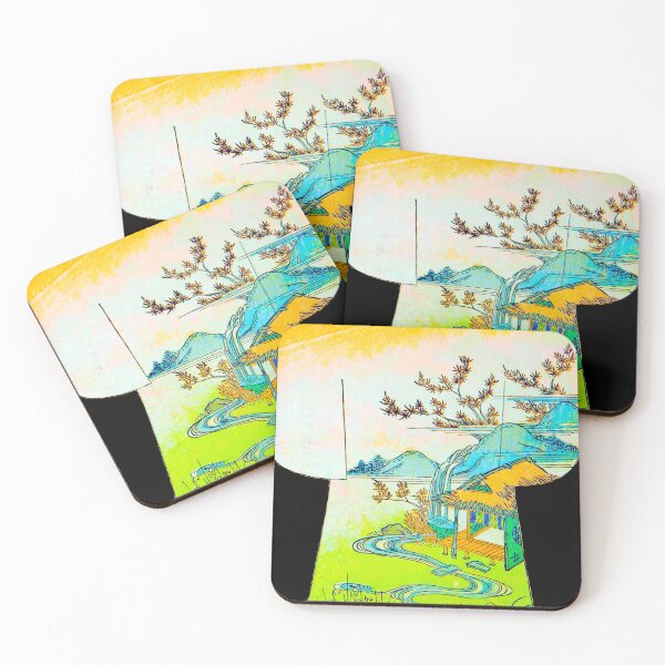 Item preview, Golden Sky Over Mountain Retreat - V2 designed and sold by WheelieGdArt.