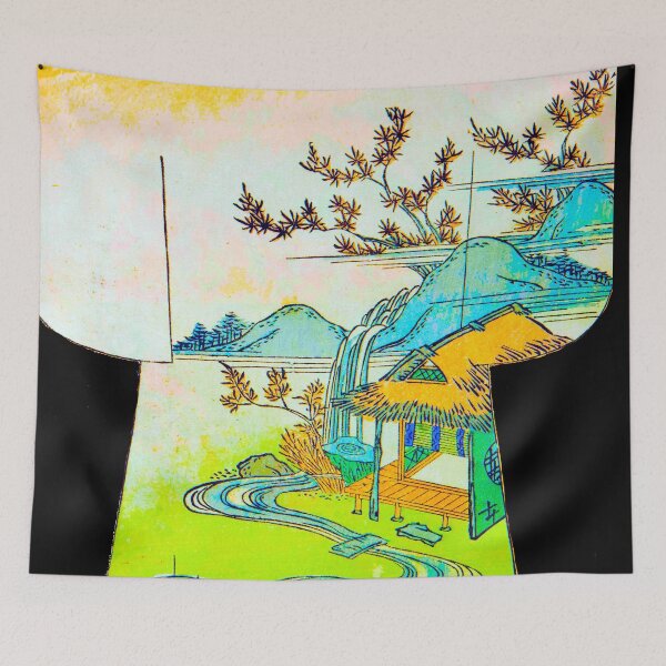 Item preview, Golden Sky Over Mountain Retreat - V2 designed and sold by WheelieGdArt.