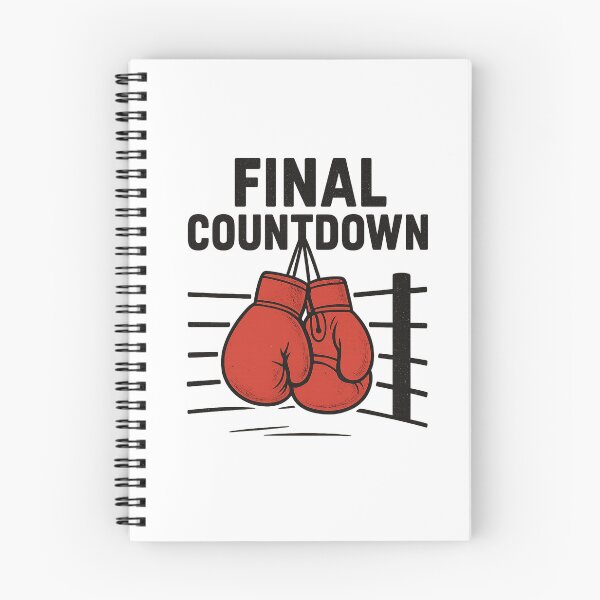 Item preview, Boxing Spirit – Final Countdown Design designed and sold by ustylelab.