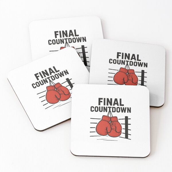 Item preview, Boxing Spirit – Final Countdown Design designed and sold by ustylelab.