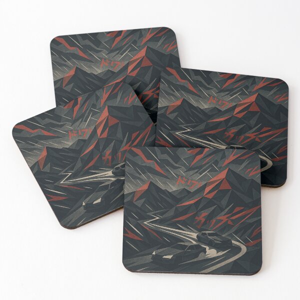 Item preview, Midnight Drift Through the Mountains designed and sold by Zenvo.
