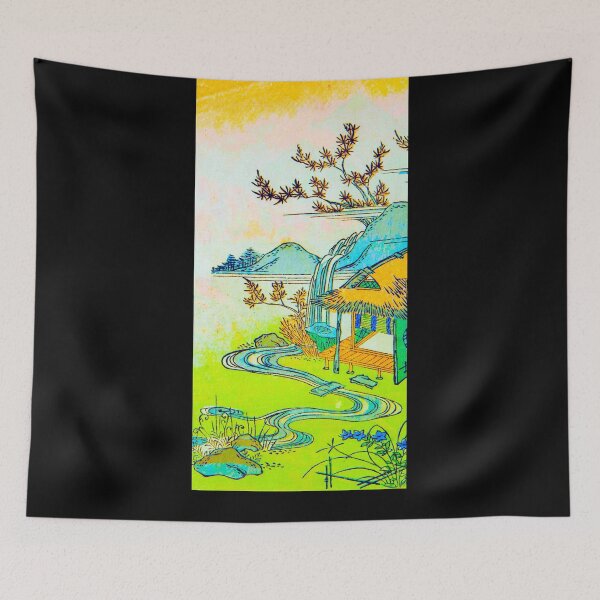 Item preview, Golden Sky Over Mountain Retreat - V3 designed and sold by WheelieGdArt.