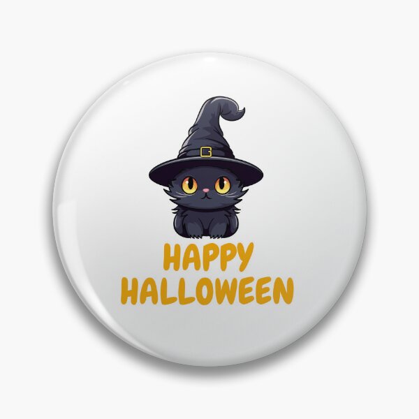 Item preview, Happy Halloween – Chat Noir designed and sold by Instants Design.