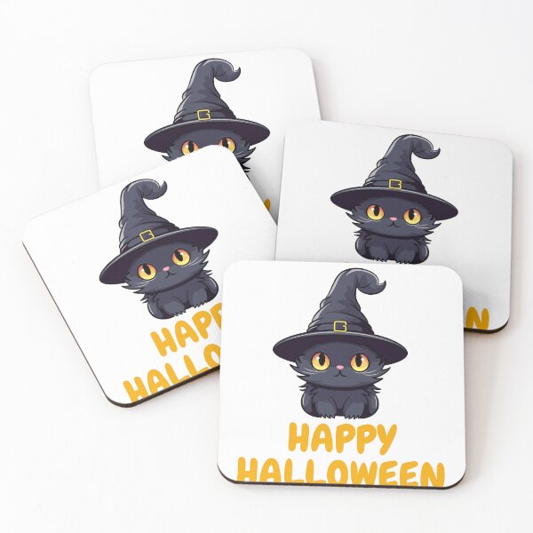 Item preview, Happy Halloween – Chat Noir designed and sold by Instants Design.
