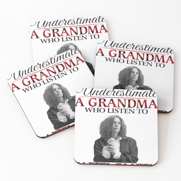 Item preview, Never Underestimate A Grandma Who Listen To Patti Smith designed and sold by shem233.