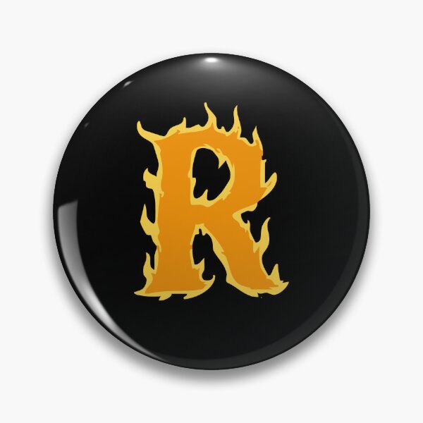 Item preview, Fire Letter R Typography – Flaming Alphabet Art designed and sold by uncoXab.