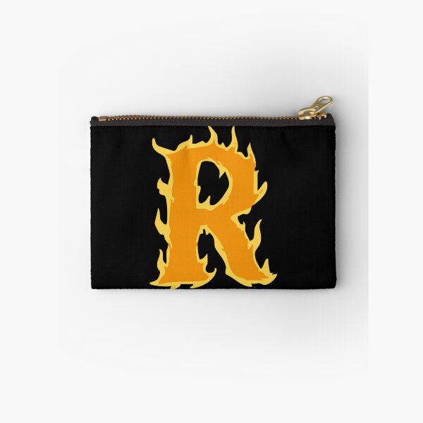 Item preview, Fire Letter R Typography – Flaming Alphabet Art designed and sold by uncoXab.