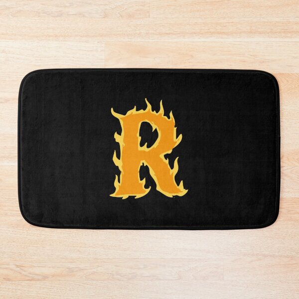 Item preview, Fire Letter R Typography – Flaming Alphabet Art designed and sold by uncoXab.