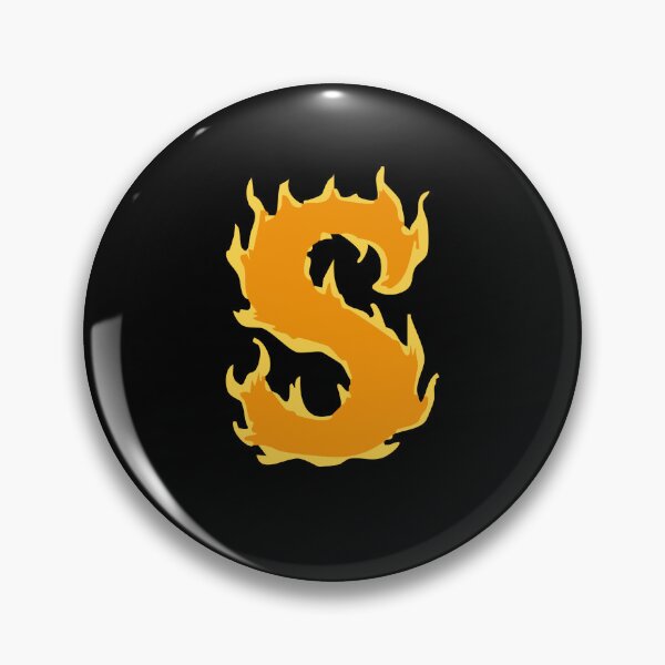 Item preview, Fire Letter S Typography – Flaming Alphabet Art designed and sold by uncoXab.