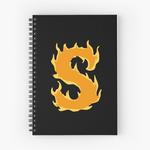 Item preview, Fire Letter S Typography – Flaming Alphabet Art designed and sold by uncoXab.
