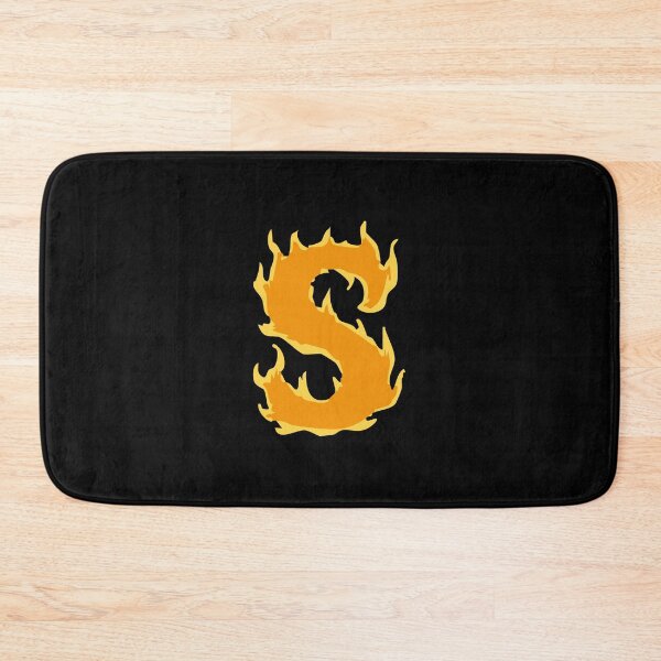 Item preview, Fire Letter S Typography – Flaming Alphabet Art designed and sold by uncoXab.