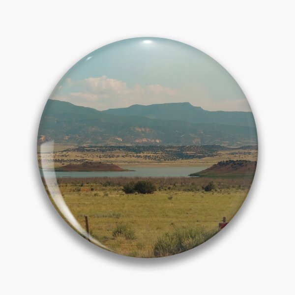 Item preview, Scenic View of Abiquiú Lake – New Mexico Desert Beauty designed and sold by navi-studios.