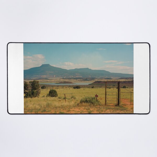 Item preview, Scenic View of Abiquiú Lake – New Mexico Desert Beauty designed and sold by navi-studios.