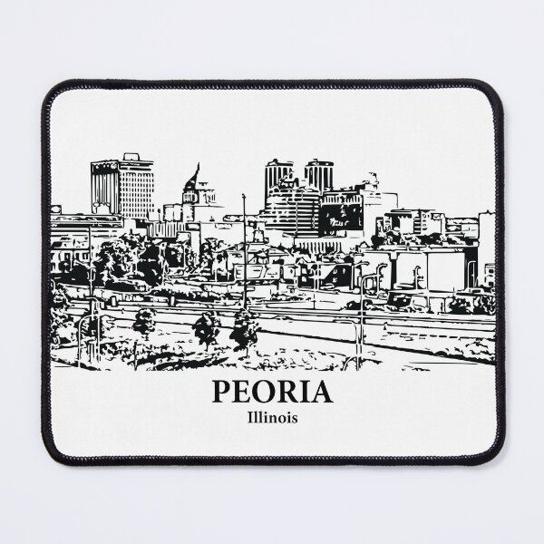 Item preview, Peoria - Illinois designed and sold by Lakeric Cityscapes.