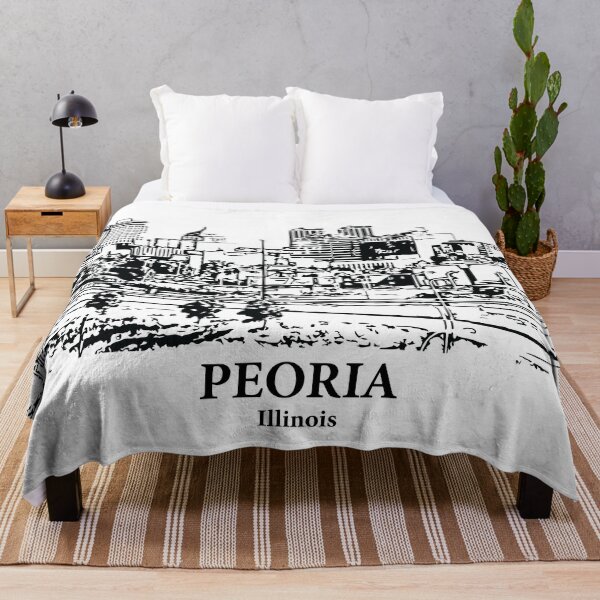 Item preview, Peoria - Illinois designed and sold by Lakeric Cityscapes.