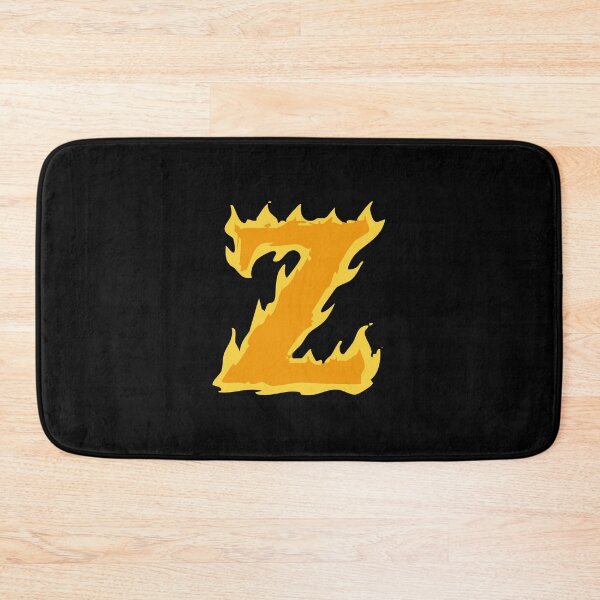 Item preview, Fire Letter Z Typography – Flaming Alphabet Art designed and sold by uncoXab.