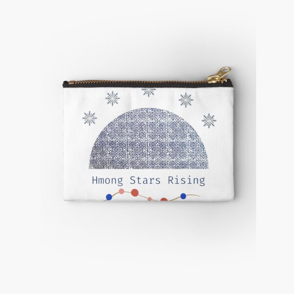 Item preview, Hmong Stars Rising – Tribal Pattern Design in Indigo designed and sold by PimTribe.
