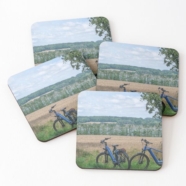 Item preview, Electric bikes in rural landscape designed and sold by Photopat.