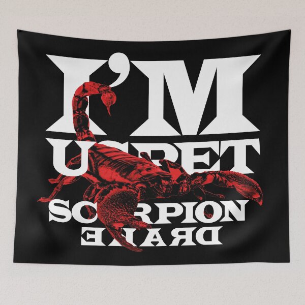 Item preview, I'm Upset Scorpion champagnepapi  designed and sold by elhefe.