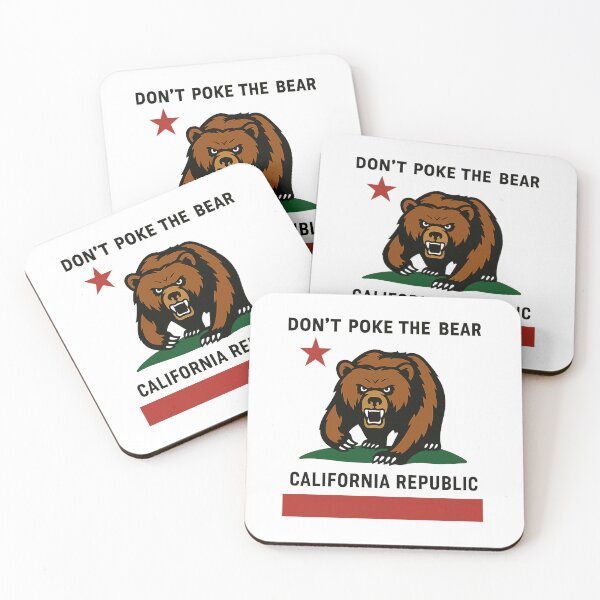 Item preview, Don't Poke the Bear California, Gavin Newsom, California, ICE Out, Anti Trump, Support Newsom designed and sold by toongstudio.
