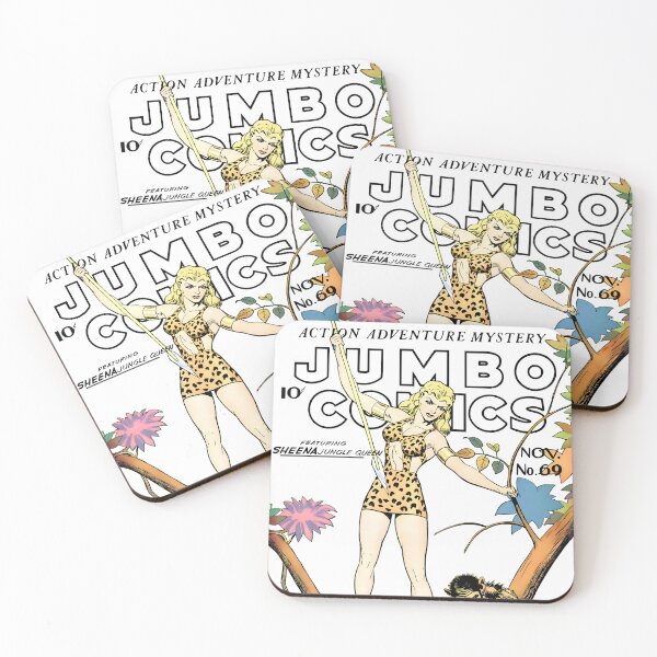 Item preview, Jumbo Comics 69 With Sheena and Chim designed and sold by ArchimedesPrime.